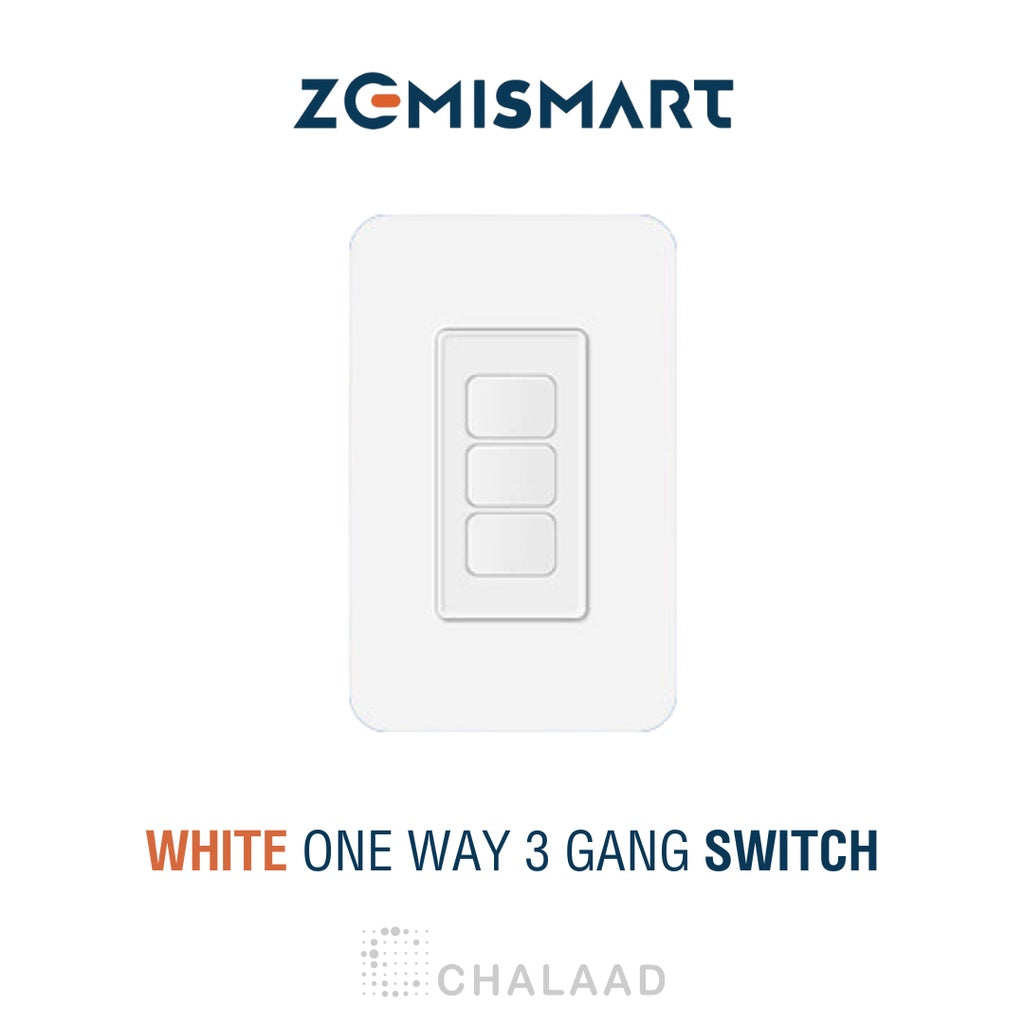 Zemismart Zigbee Smart Wall Light Switch ชุดสวิตช์ไฟอัจฉริยะ สั่งผ่านแอป รองรับ Apple HomeKit, Tuya, Smart Life, Google