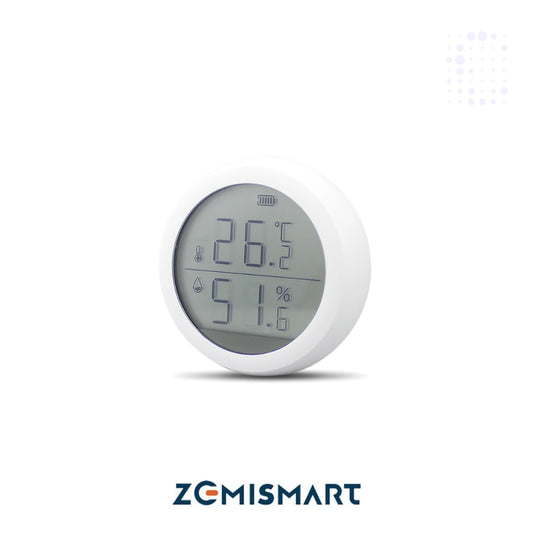 Zemismart Zigbee Temperature and Humidity Sensor with LCD Display