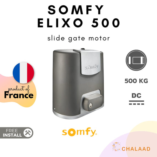 [รวมติดตั้ง] Somfy Elixo 500 มอเตอร์รั้ว + สั่งผ่านมือถือ รั้วไฟฟ้า ประตูรีโมต สั่งด้วยเสียง รับ Apple HomeKit Google