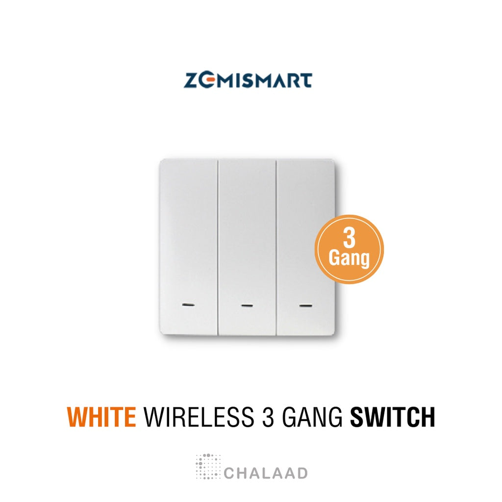 Zemismart Zigbee Wireless Switch สวิตช์ไฟไร้สายอัจฉริยะ ปุ่ม Scene สั่งผ่านแอป รองรับ Apple HomeKit Tuya