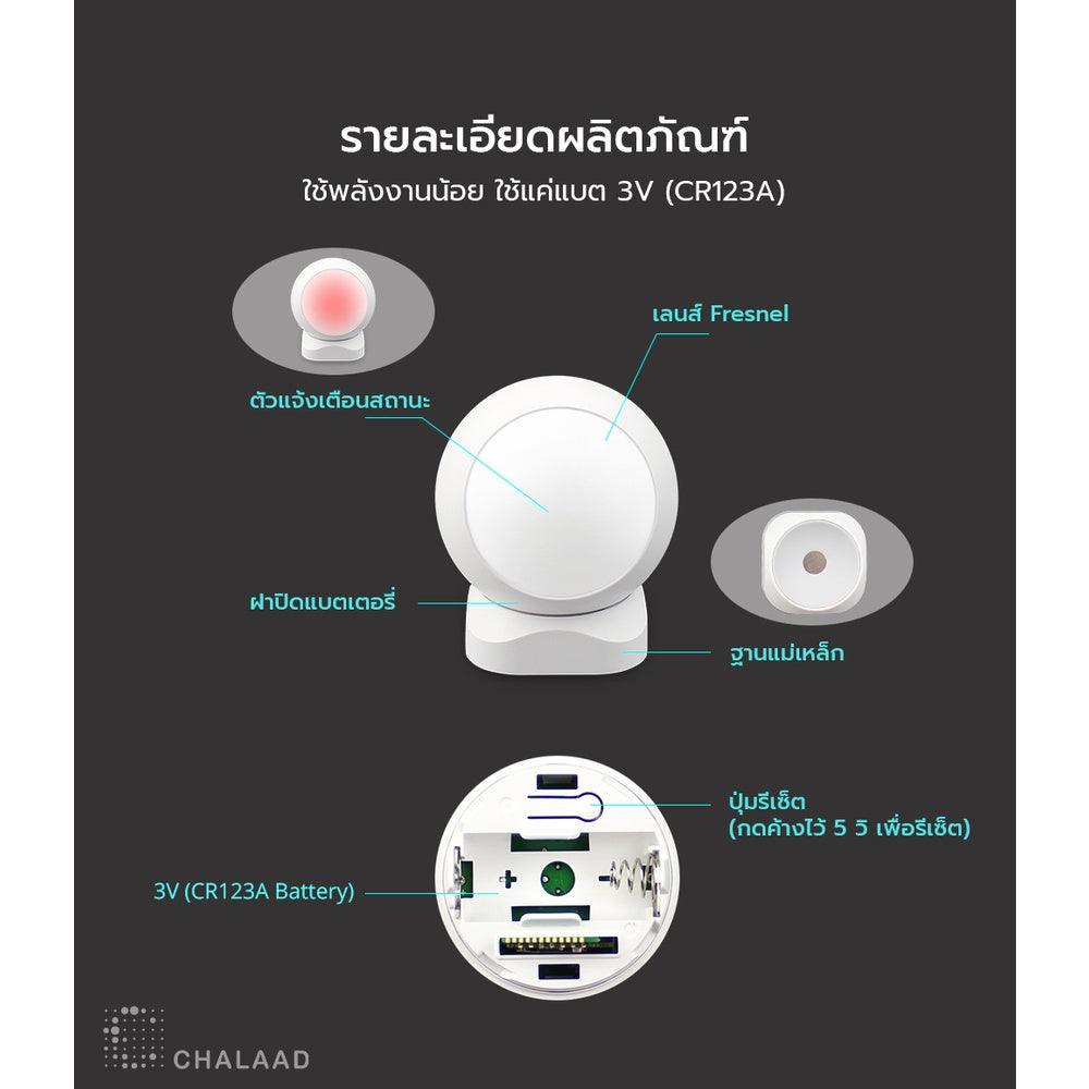 Zemismart Zigbee PIR Motion Sensor