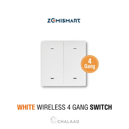 Zemismart Zigbee Wireless Switch สวิตช์ไฟไร้สายอัจฉริยะ ปุ่ม Scene สั่งผ่านแอป รองรับ Apple HomeKit Tuya