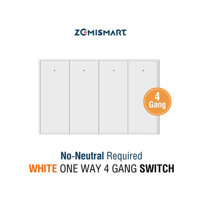 Zemismart Zigbee Smart Wall Light Switch - K Series