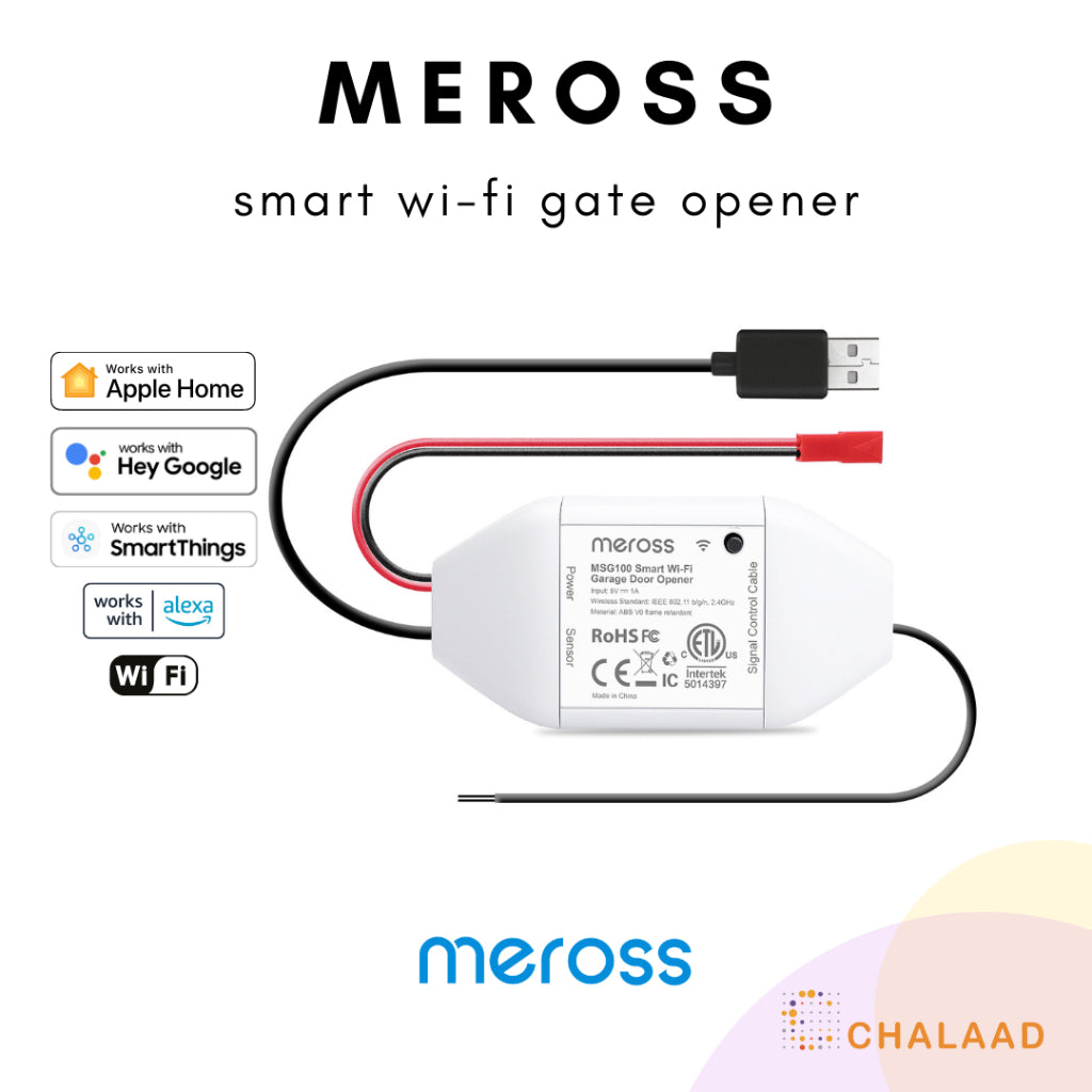 Meross Smart Wi-Fi Gate Door Opener